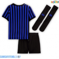 Camisa de time de futebol Inter Milan Replicas 1º Equipamento Infantil 2025-26 Manga Curta (+ Calças curtas)